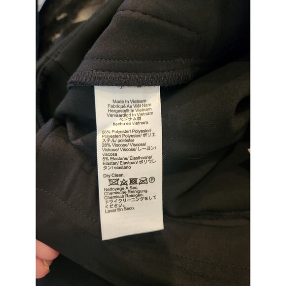 NWT J. Crew Wide-Leg Trouser In Four-Season Stretch Black 10 - Picture 11 of 12